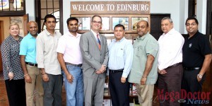 Pictured left to right: Imelda Rodriguez (ECVB- Tourism Director), Nalin Patel, Manish Patel, Rakesh Patel, Scott Joslove (THLA President & CEO), Joe Nunez, Mike Govind, Chandu Hazari and Hiren Govind. 