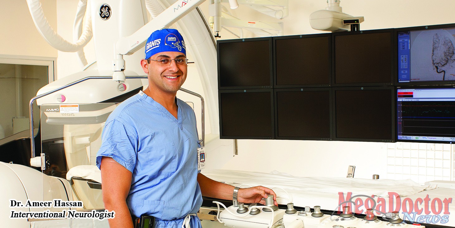 As the Valley’s first specially trained Endovascular Neurologist, Dr. Hassan and the Stroke Team at Valley Baptist Medical Center in Harlingen are providing Valley patients with a longer time window in which to survive strokes. A stroke or “brain attack” occurs when oxygen-carrying blood is cut off to the patient’s brain by blockages in blood vessels.
