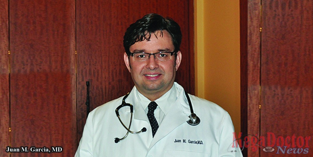 “At one point during my career I felt that I was putting my finger in the dike,” Dr. Garcia stated. He pointed out that most of the patients that he took care of in the hospital in the acute care setting could have avoided hospitalization. “If we did a better job in the chronic disease management and preventive care a different outcome would have been accomplished. Unfortunately the way medicine is today we are focused in acute care and not enough is done in preventive medicine,” he stated. Photo by Roberto Hugo Gonzalez 