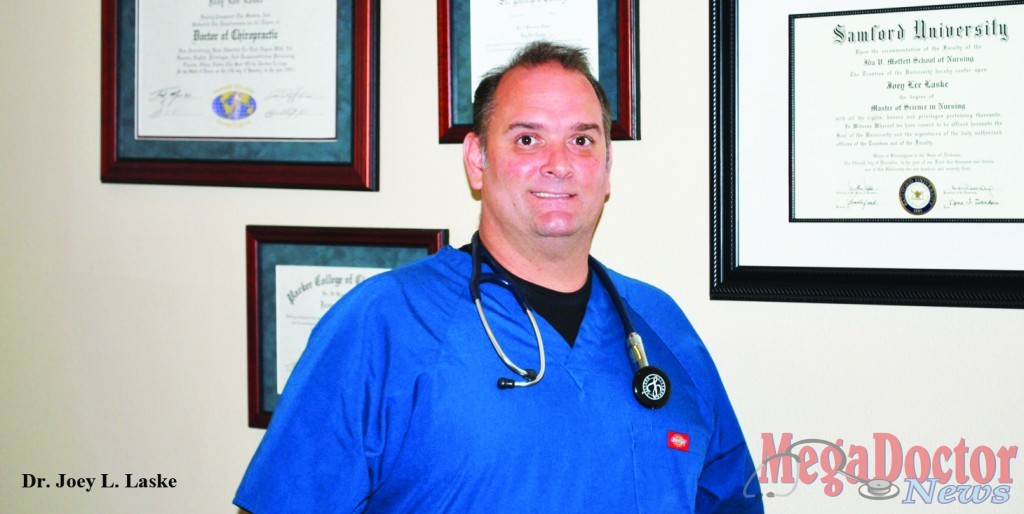 Chiropractor Dr. Joey L. Laske provides Valuable  Healthcare Services to South Padre Island