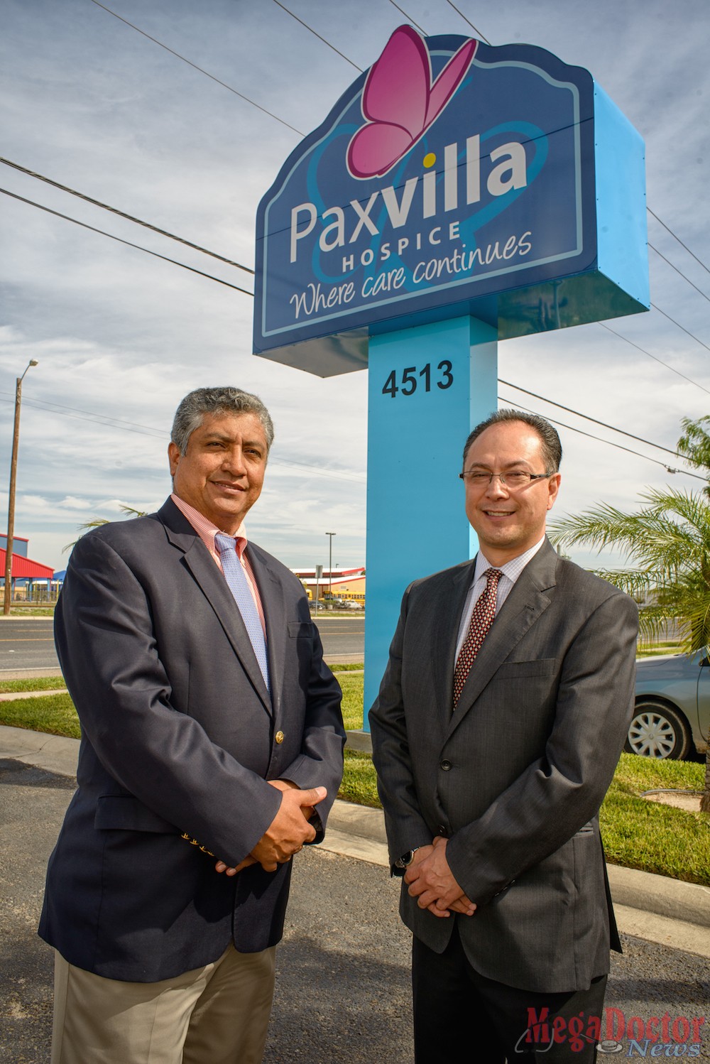 Counselors for Pax Villa Hospice L-R: Lauro Roman and Sergio Hernandez