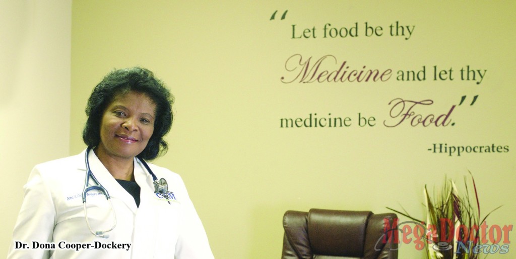 Dr. Dona Cooper-Dockery an internal medicine physician.