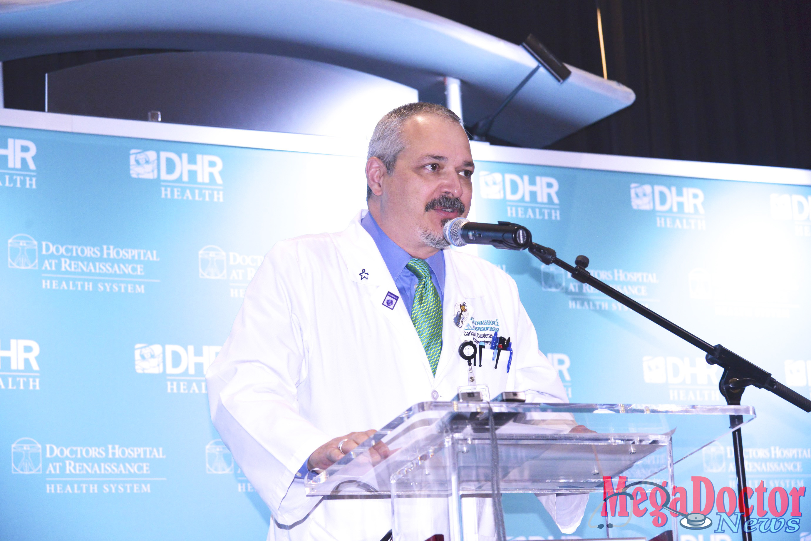 DHR Board of Managers has named Dr. Carlos Cardenas as the Chief Administrative Officer.