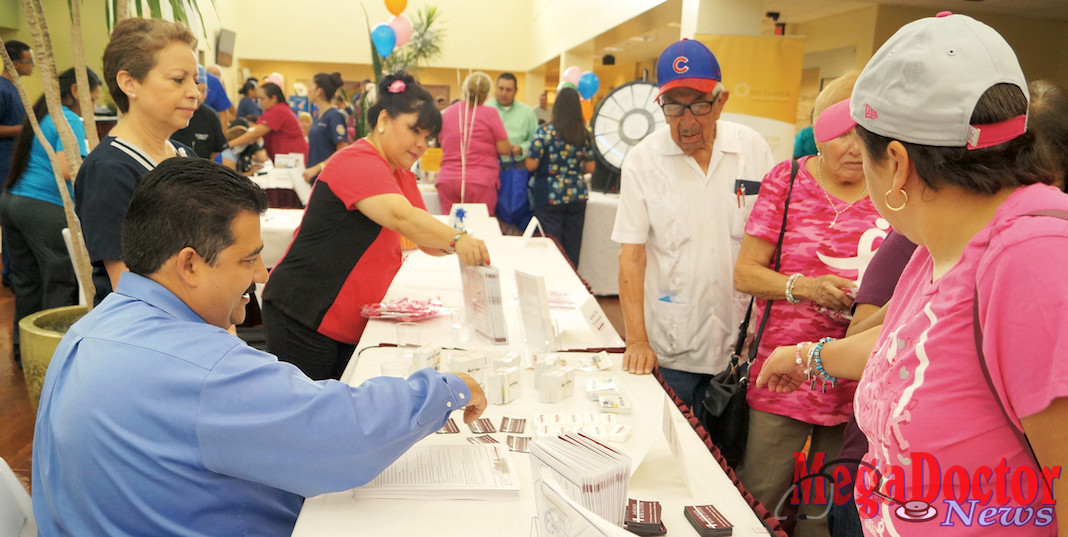 Members of the community stop by for free screenings and health information at the annual Community Health & Wellness Fair at Harlingen Medical Center. This year’s health fair will be held on Wednesday, October 5, from 9 a.m. to 11 a.m. in the main lobby of the hospital.