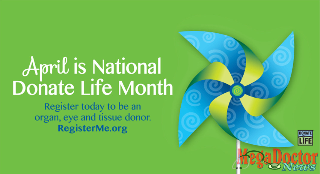 Life in months. National Organ donor Day.