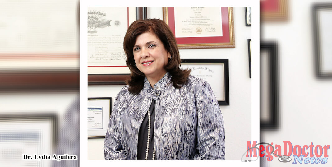 Dr. Lydia Aguilera, Director of the UTRGV/UT Austin College of Pharmacy and clinical associate professor in the UTRGV Cooperative Pharmacy Program, has added another level of expertise to an impressive list of accomplishments by achieving board certification in ambulatory care pharmacy from the National Board of Pharmacy Specialties (BPS). (UTRGV Photo by Paul Chouy)