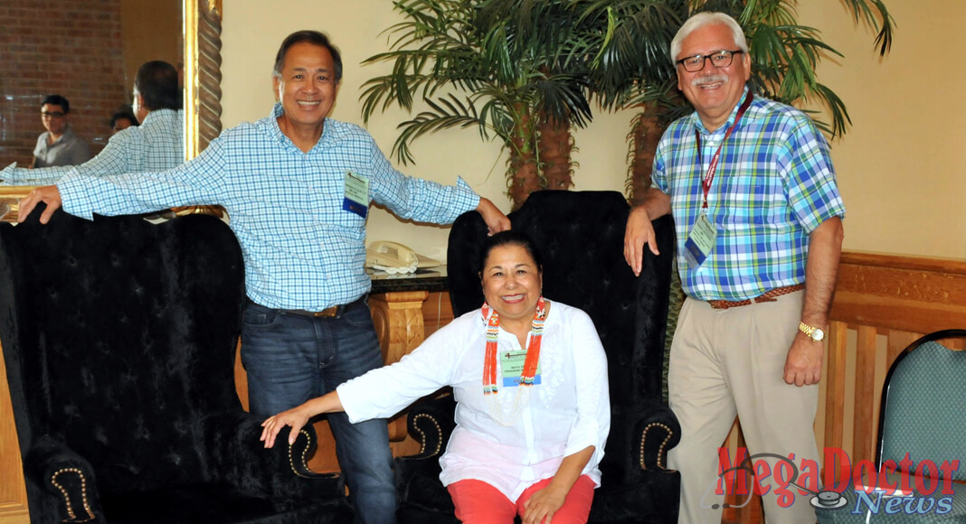 A 26th Annual Rio Grande Valley Medical Education Conference & Exposition will be held Friday, April 13 and Saturday, April 14 at the Embassy Suites by Hilton, McAllen Convention Center in McAllen.  Helping to plan the conference, from the left, are Dr. Dionisio Calvo III, MD, CDE, Internal Medicine Physician in Weslaco; Mitty Reyna of the Knapp Medical Center Education Department; and Dr. Robert Sepulveda, Internal Medicine Physician in Weslaco and conference chairman.