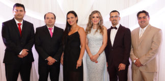 L-R: Dr. Zeeshan Afzal, Dr. Baldemar Gonzalez, Dr. Claudia Akcoban, Dr. Ivonne Lopez, Dr. Aryham Rivas, Dr. Angel Lamas