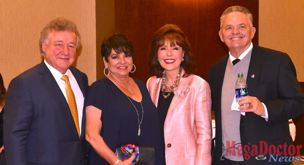 Pictured above: Alonzo and Yoli Cantu, and Bob and Janet Vackar attending the Renaissance Cancer Foundation Gala. Photo by Roberto Hugo Gonzalez.