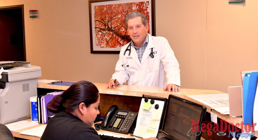 Dr. Darryl Stinson is a family doctor with more than twenty-five years of experience. Photo by Roberto Hugo Gonzalez