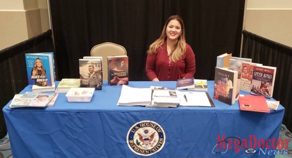 Outreach Coordinator for Starr and Hidalgo Counties Nichole Hernandez participated at the 24th Annual Community Health Fair in Mission on Saturday.