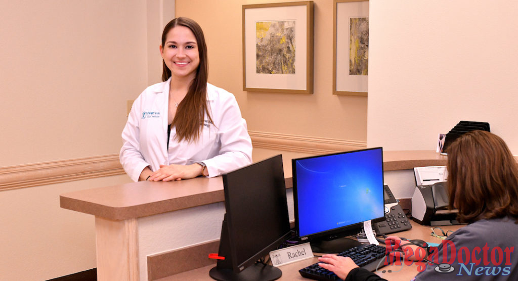 Dr. Rachel Gelman an ophthalmologist surgeon at the DHR Health Eye Institute, who specializes in Cornea, Anterior Segment, and Refractive Surgery. Photo by Roberto Hugo Gonzalez