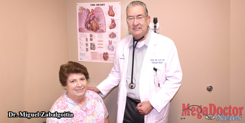 Dr. Miguel Zabalgoitia, Cardiologist, is a specialist who treats patients with heart-related conditions at the South Heart Clinic in Weslaco. Dr. Zabalgoitia was recently re-certified in echocardiography by the National Board of Echocardiography.