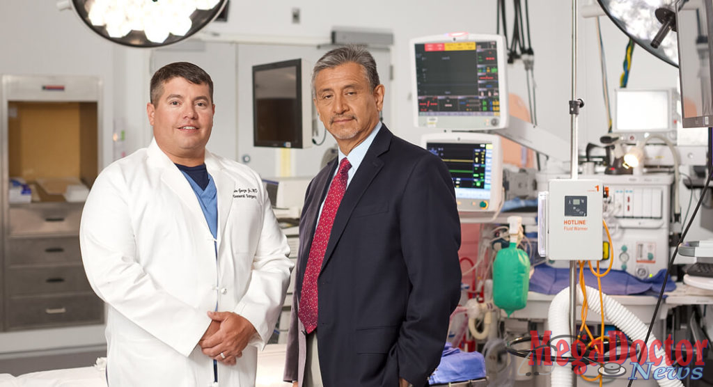 L-R: Bariatric surgeons: Dr. Ernesto Garza and Dr. Luis Reyes, the only bariatric surgeons in the Rio Grande Valley to offer every FDA-approved surgical and nonsurgical weight loss procedure to patients through a collaboration between South Texas Health System Heart and Valley Care Clinics Weight Loss Surgery Center.