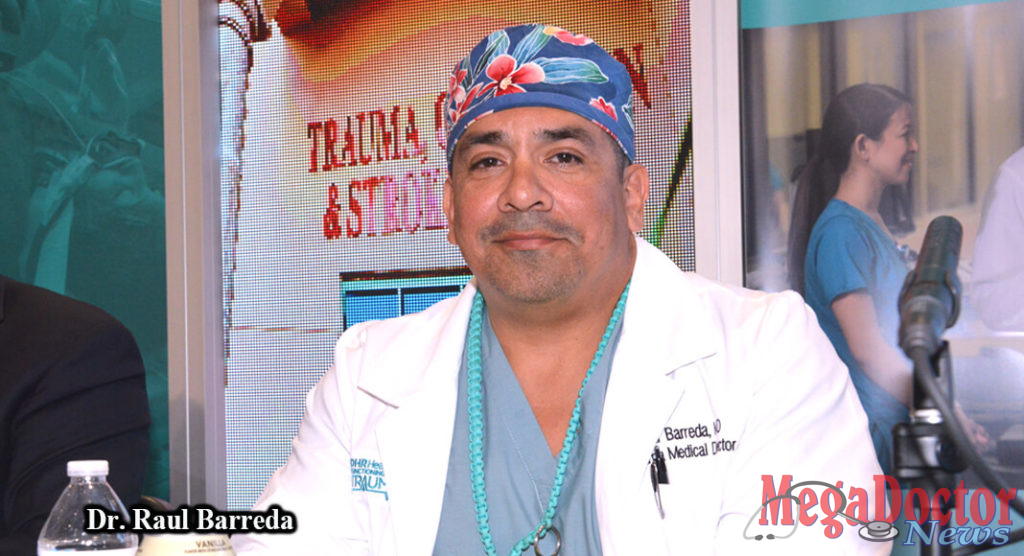 Dr. Raul Barreda, a general surgery specialist, is the Trauma Medical Director at DHR Health. Photo by Roberto Hugo Gonzalez