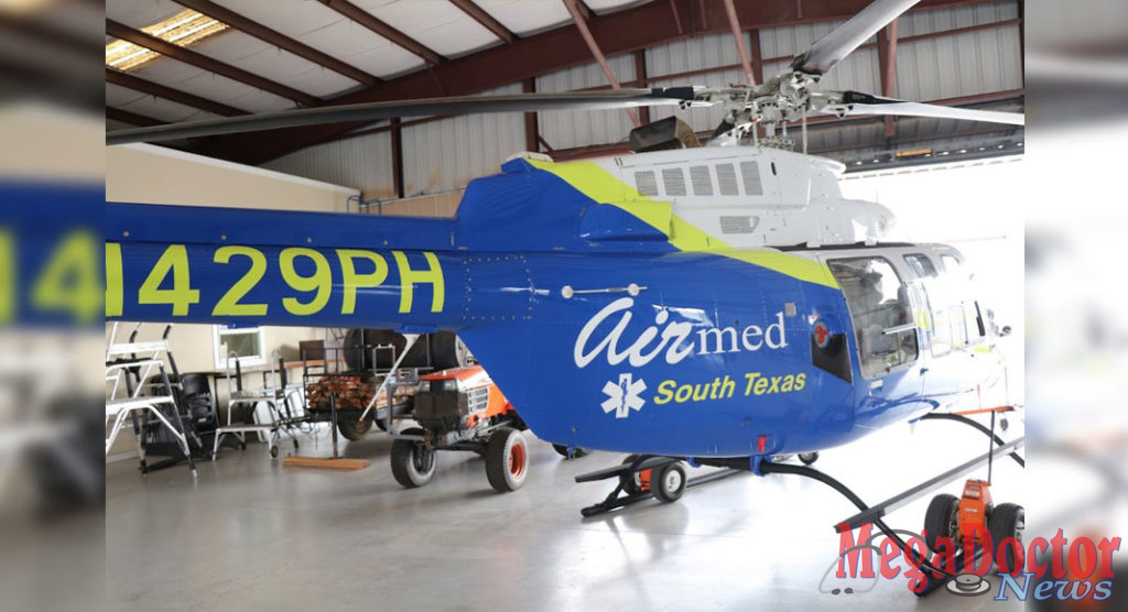 Featured: A Bell 407 rotor (helicopter) ambulance, named Air Med 1, is the newest addition to the fleet of ground and air emergency medical transportation services being provided to South Texas by Hidalgo County EMS/South Texas Air Med. A ribbon cutting ceremony and press conference for the advanced, life-saving Air Med 1 will take place on Tuesday, June 18, 2019, beginning at 10 a.m., at the South Texas International Airport at Edinburg, located at 1300 E. FM 490, which is about 12 miles from the Hidalgo County Courthouse traveling on I-69N. For more information, individuals may contact Paul M. Vazaldua, Jr., Vice President of Organizational Leadership and Government Affairs for Hidalgo County EMS/South Texas Air Med, at 956/451-6775. Photograph Courtesy HIDALGO COUNTY EMS/SOUTH TEXAS AIR MED