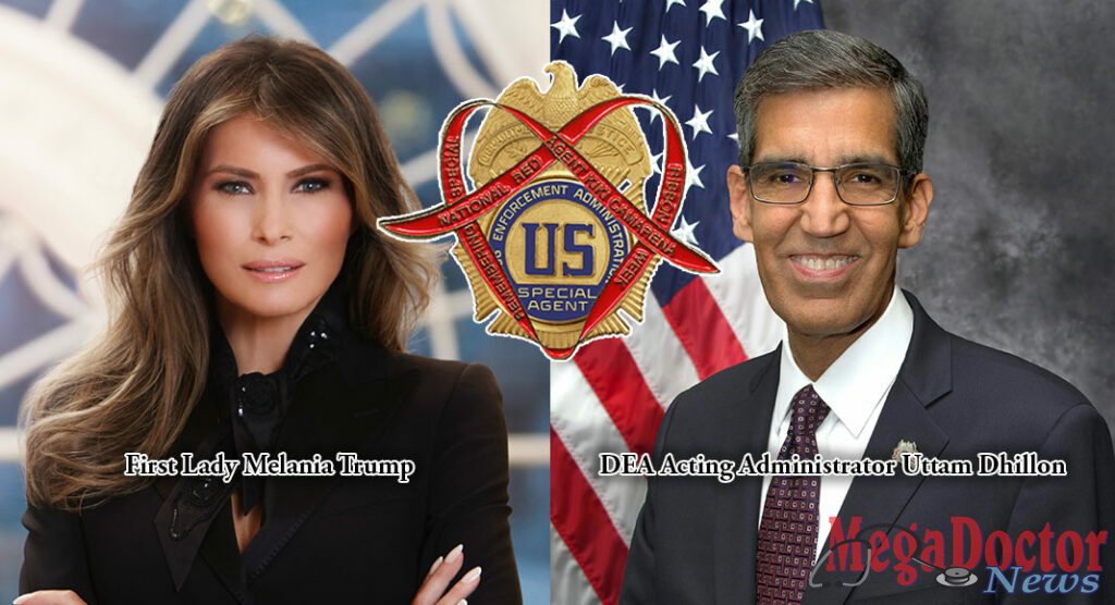 First Lady Melania Trump And DEA To Kick Off 31st Red Ribbon Campaign With Annual Rally