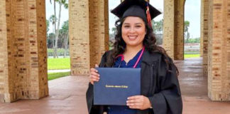 Natalia Pereiea earned an associate degree in Respiratory Care Science in spring 2021in honor of her late grandfather. Image courtesy of TSC.