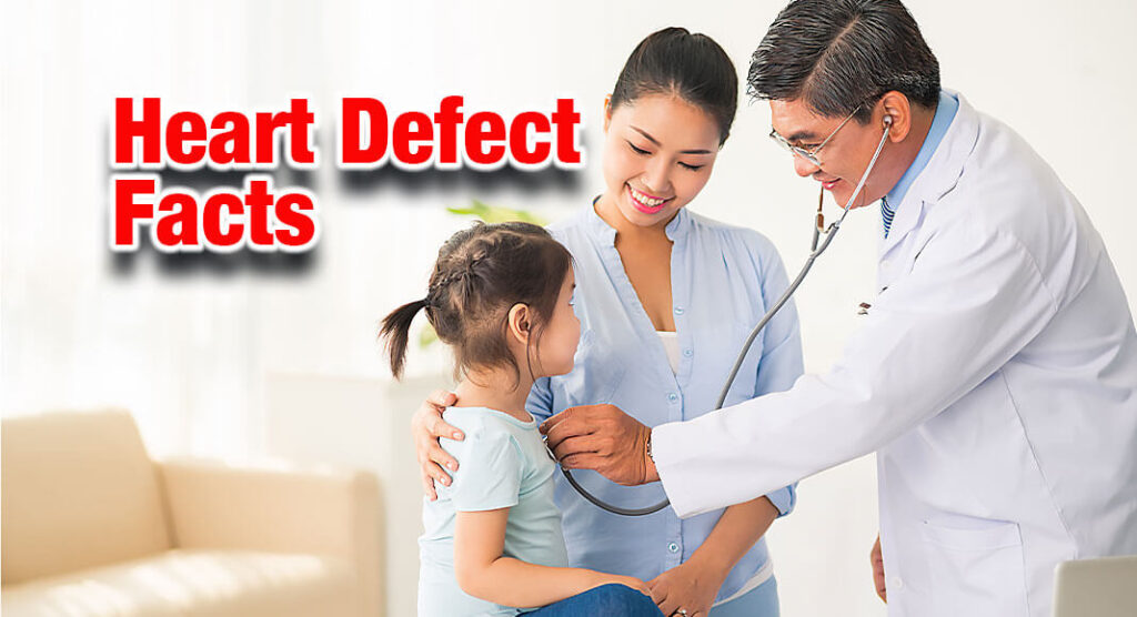 Proper and ongoing medical care for their heart defect will help children and adults live as healthy a life as possible.  Image for illustrative purposes