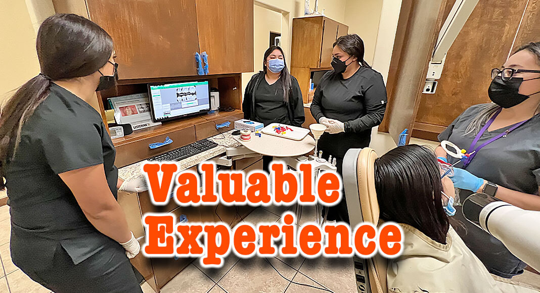 As part of the Dental Assistant Certification they are pursuing, students are currently getting to complete their Clinical Labs in a real setting at The Smile Clinic. Courtesy Image