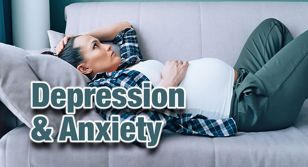 Despite using antidepressants (selective serotonin reuptake inhibitors), many pregnant women had lingering depression and anxiety symptoms throughout their pregnancy and postpartum, reports a new Northwestern Medicine study. Image for illustration purpose. 