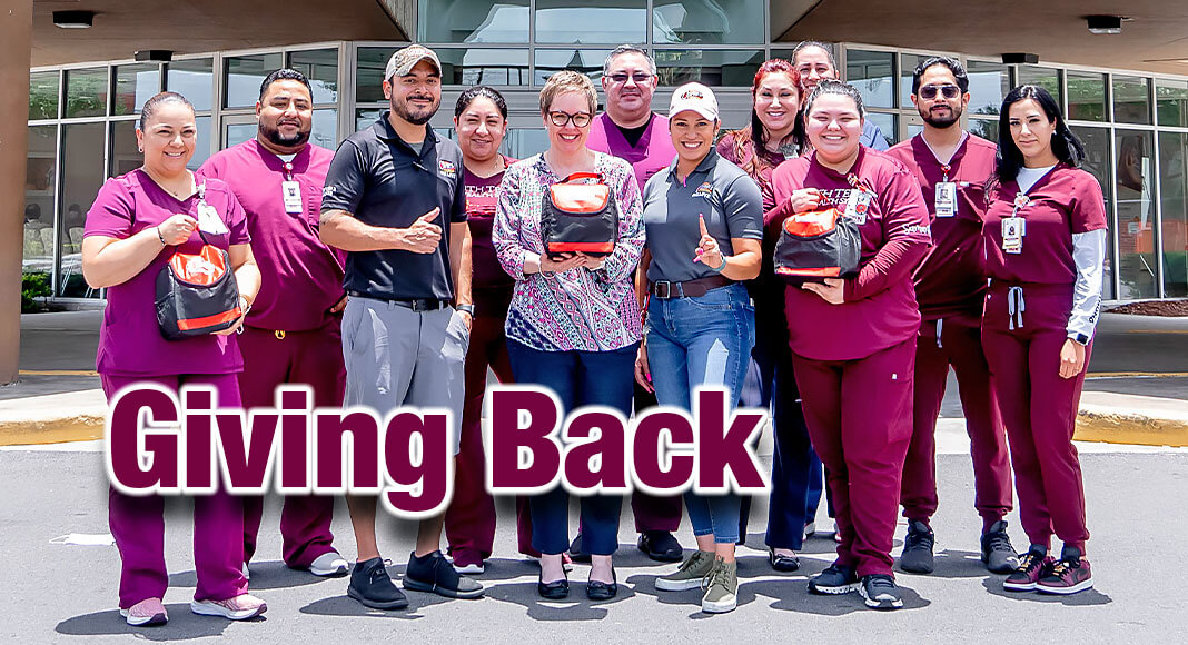 In all, Raising Cane’s donated 700 gift cards for a free lemonade to the nursing staff at STHS McAllen, which served as South Texas Health System’s main hospital for COVID-positive patients during the pandemic.