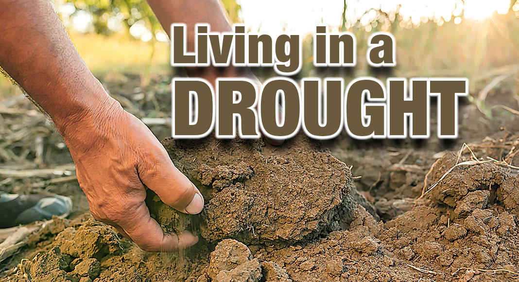 Drought is a prolonged period of dry weather caused by lack of rainfall, resulting in water shortage. Periods of drought can result in inadequate water supply and can lead to public health problems. Take action and learn how drought can impact your health and the health of your family. Image for illustration purposes