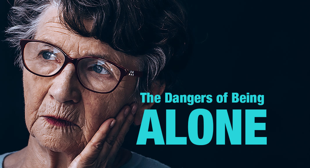 Social isolation and loneliness are associated with about a 30% increased risk of heart attack or stroke, or death from either, according to a new scientific statement from the American Heart Association, published today in the Journal of the American Heart Association. Image for illustration purposes