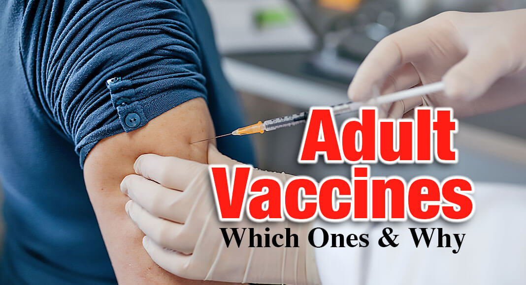 As we head into the fall, the flu and COVID-19 vaccines have been a priority for many people, but there are some other important vaccinations for adults to remember as well. Image for illustration purposes