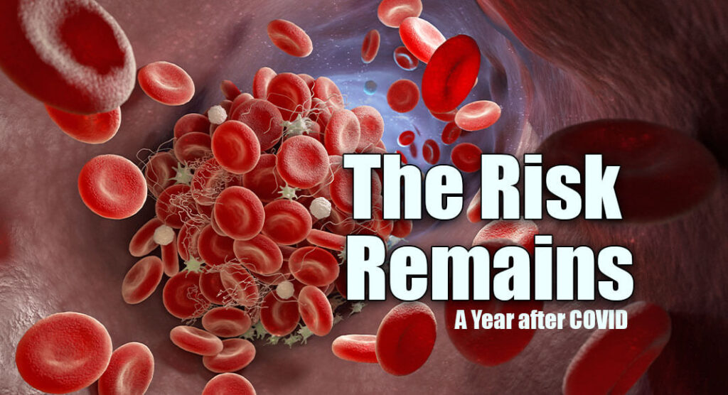 Blood Clot Risk Remains A Year After COVID 19 Mega Doctor News   C19 Blood Clot 1024x556 