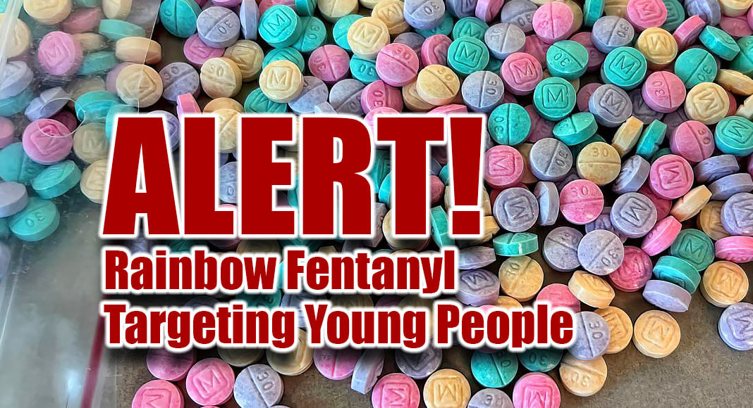 The Drug Enforcement Administration is advising the public of an alarming emerging trend of colorful fentanyl available across the United States. With Halloween coming up, you must be diligent in keeping your children safe. DEA Image