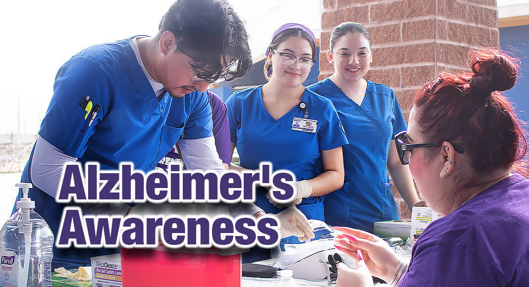 More than 80 students and faculty from STC’s Division of Nursing and Allied Health attended the inaugural Alzheimer’s Awareness Event organized by El Faro Health and Therapeutics in Starr County Oct. 8. STC Vocational Nursing students are now doing rotations at El Faro, a clinical research site that has gained national attention working in a region where 1 in 4 elderly patients suffer from Alzheimer’s.  STC Image