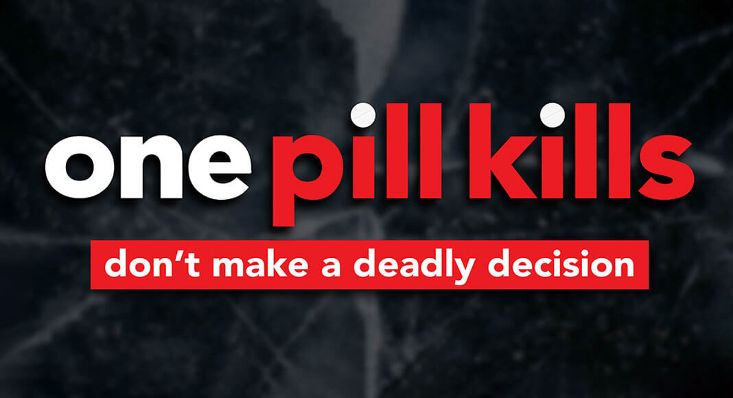 Governor Greg Abbott announced the launch of the State of Texas' coordinated "One Pill Kills" campaign to combat the growing national fentanyl crisis plaguing Texas and the United States.  Image:  Office of the Governor