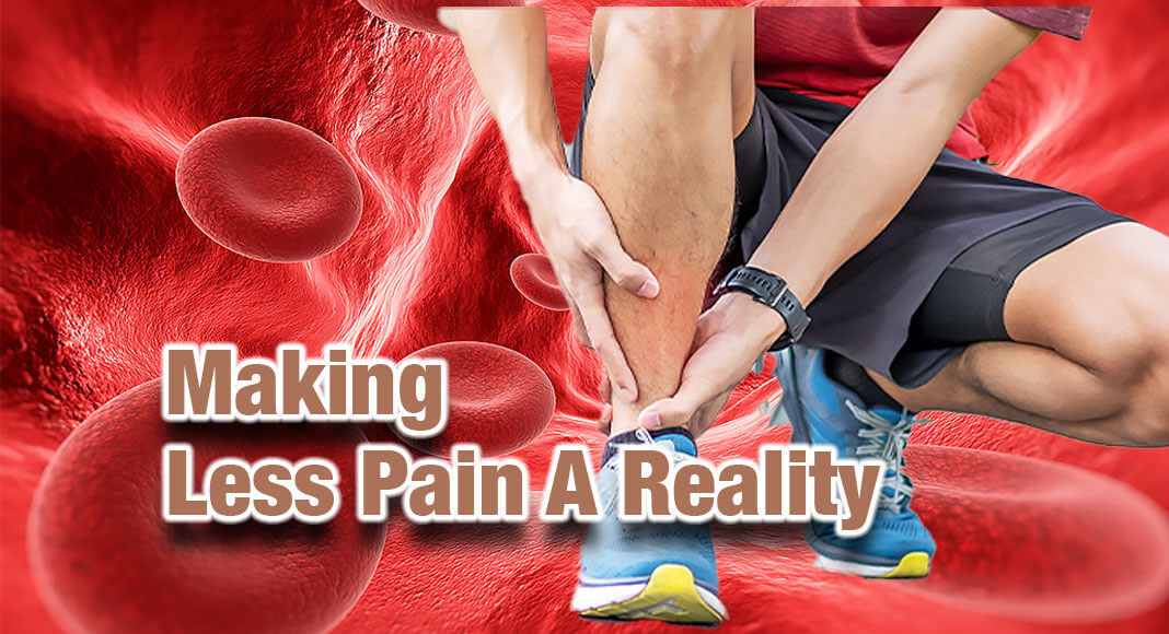 Restoring blood flow to the legs, whether through bypass surgery or a less invasive artery-opening procedure with a stent, reduced pain and improved quality of life for people with peripheral artery disease (PAD). Image for illustration purposes