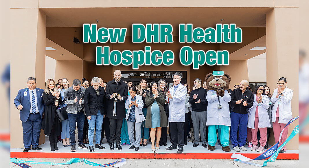 DHR Health Hospice and Palliative Care Medical staff were joined by city and county representatives on Thursday, November 17th to celebrate the official opening of the DHR Health Hospice Hospital off South McColl Road in Edinburg, Texas. Image Courtesy of DHR Health 