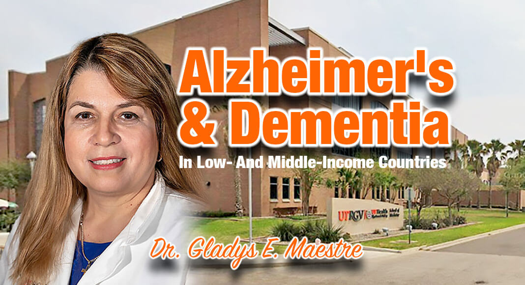 Dr. Gladys E. Maestre, director of the UTRGV School of Medicine's Alzheimer's Disease Resource Center for Minority Aging Research, will take part in the Dementia and Brain Aging in Low-and-Middle-Income Countries meeting in December in Nairobi, Kenya. Maestre will be among the world's leaders in dementia research as they gather to discuss solutions. (UTRGV Photo by David Pike)