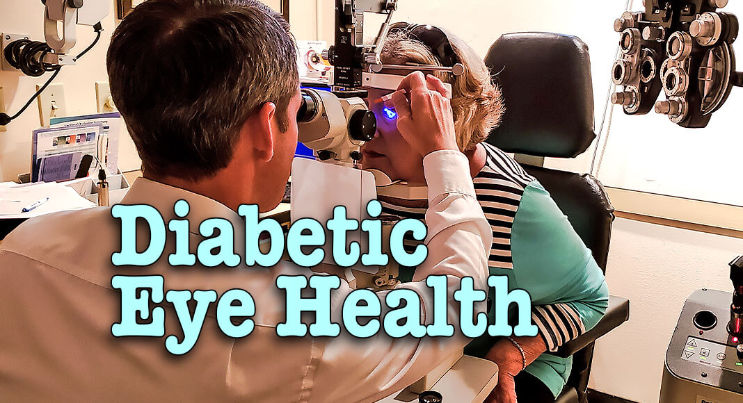 Optometrists and ophthalmologists are eye care specialists who play a key role in the early detection and timely treatment of diabetes-related eye diseases such as retinopathy, glaucoma, and cataracts. Image for illustration purposes
