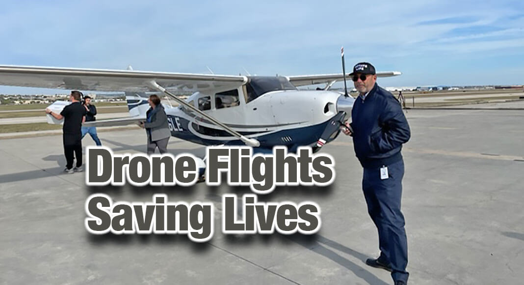 The three organ procurement organizations’ proposed use of this ground-breaking UAS technology aims to improve transport of donated organs and tissues in rural areas to better serve patients. Courtesy Image