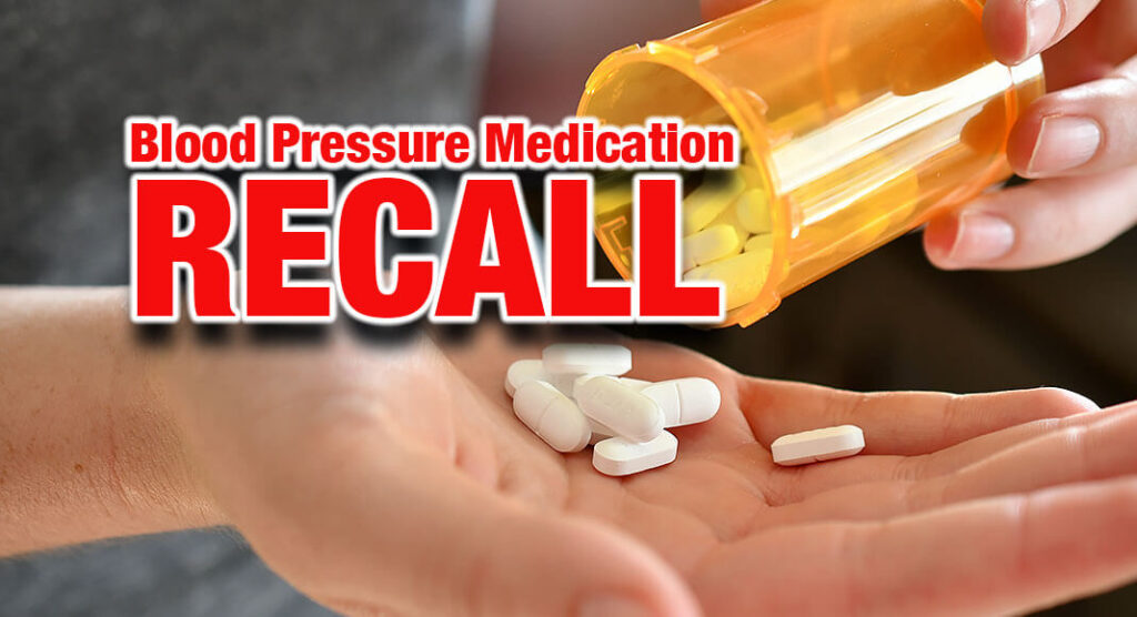 Blood Pressure Medication Recall Mega Doctor News