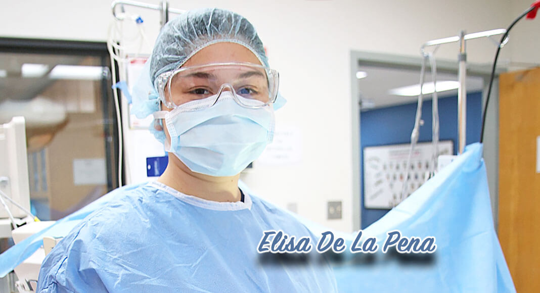 Elisa De La Pena is a first-semester Surgical Technology student at TSTC’s Harlingen campus. (Photo courtesy of TSTC.)