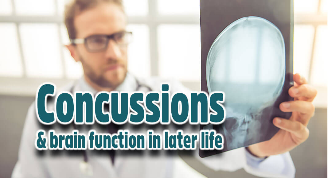 Experiencing three or more concussions is linked with worsened brain function in later life, according to major new research. Image for illustration purposes 