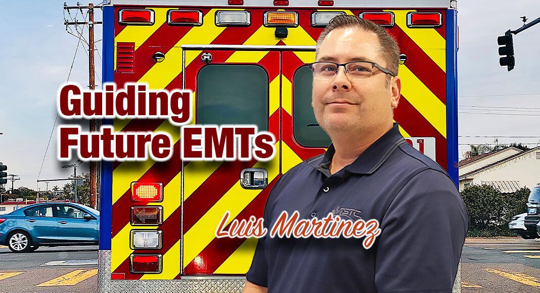 Luis Martinez is a new TSTC Emergency Medical Services instructor at the Harlingen campus. (Photo courtesy of TSTC.)