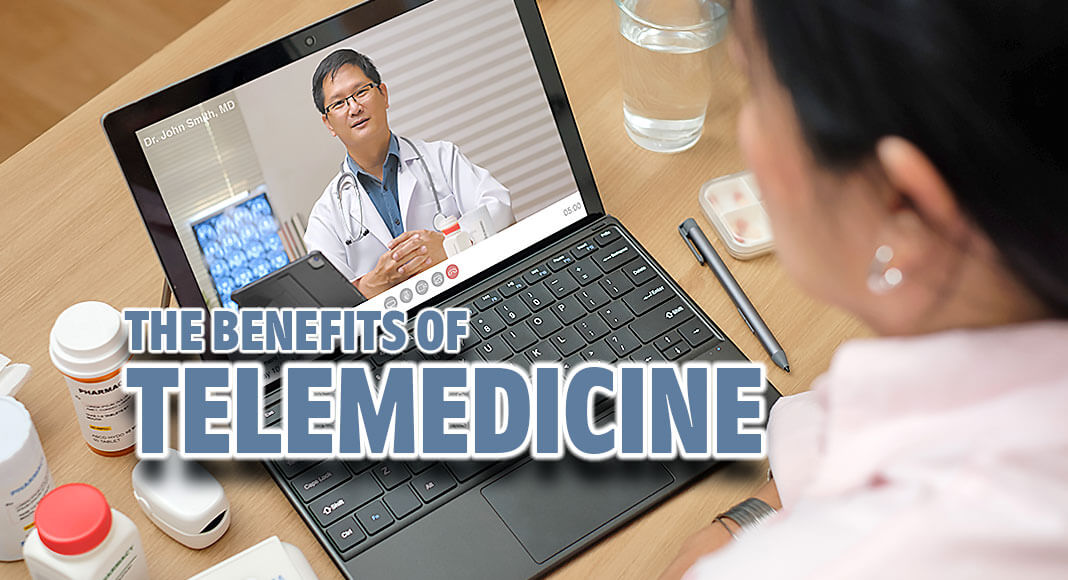 Telemedicine and virtual appointments have become more popular in routine health and wellness since the COVID-19 pandemic began. Image for illustration purposes