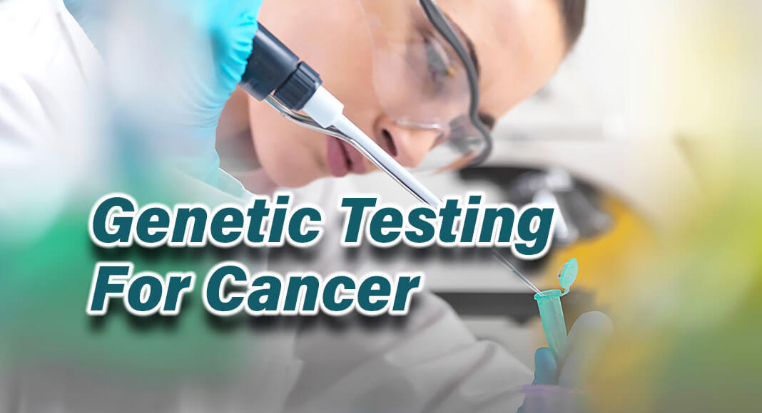 "Genetic testing can help you and your health care team understand if you have an increased risk for developing certain conditions that are present in your family." Image for illustration purposes