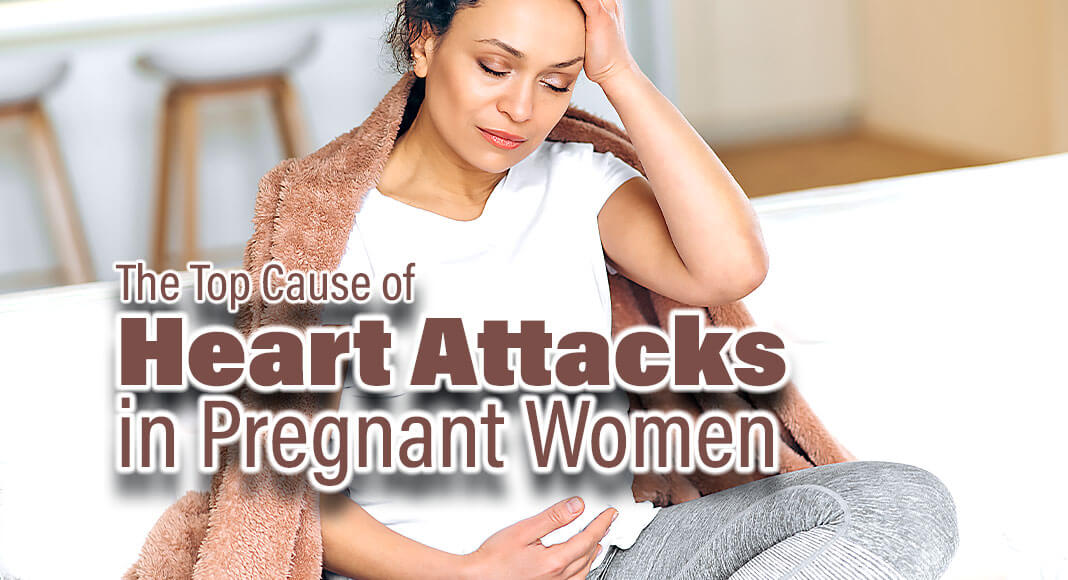 Approximately one-third of heart attacks in women younger than 50, and the leading cause of pregnancy-associated heart attacks, is a condition known as spontaneous coronary artery dissection, SCAD. Image for illustration purposes