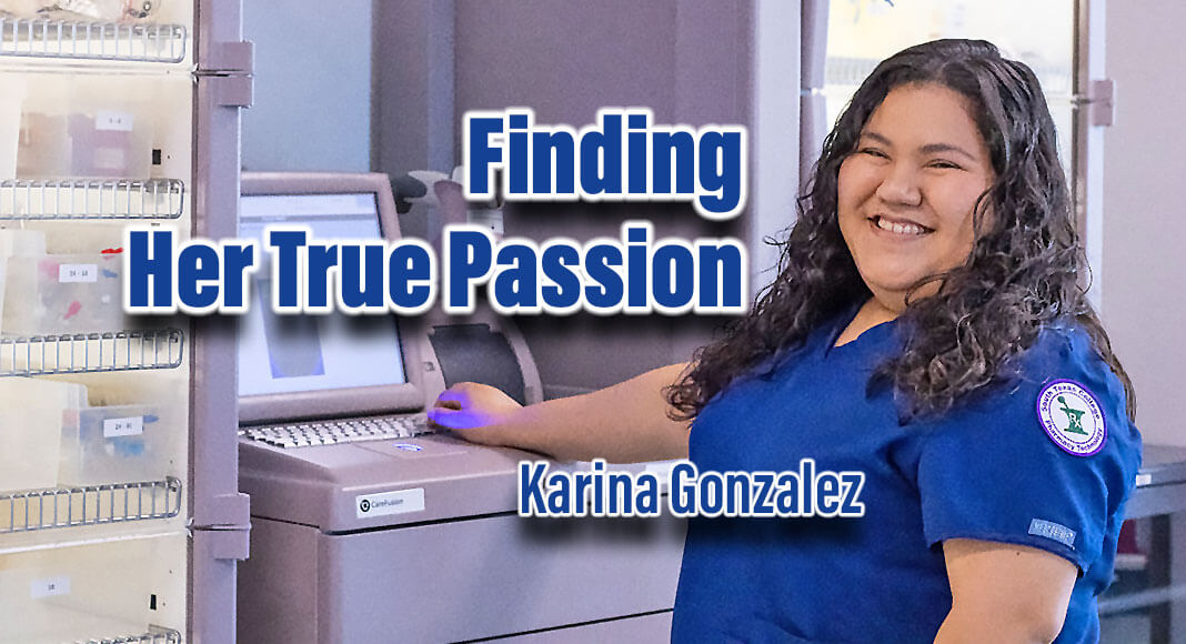 Karina Gonzalez believed her journey as a student was over after many years of searching for her true passion, but South Texas College helped her find a place where she belonged through the Pharmacy Technology program. STC Image