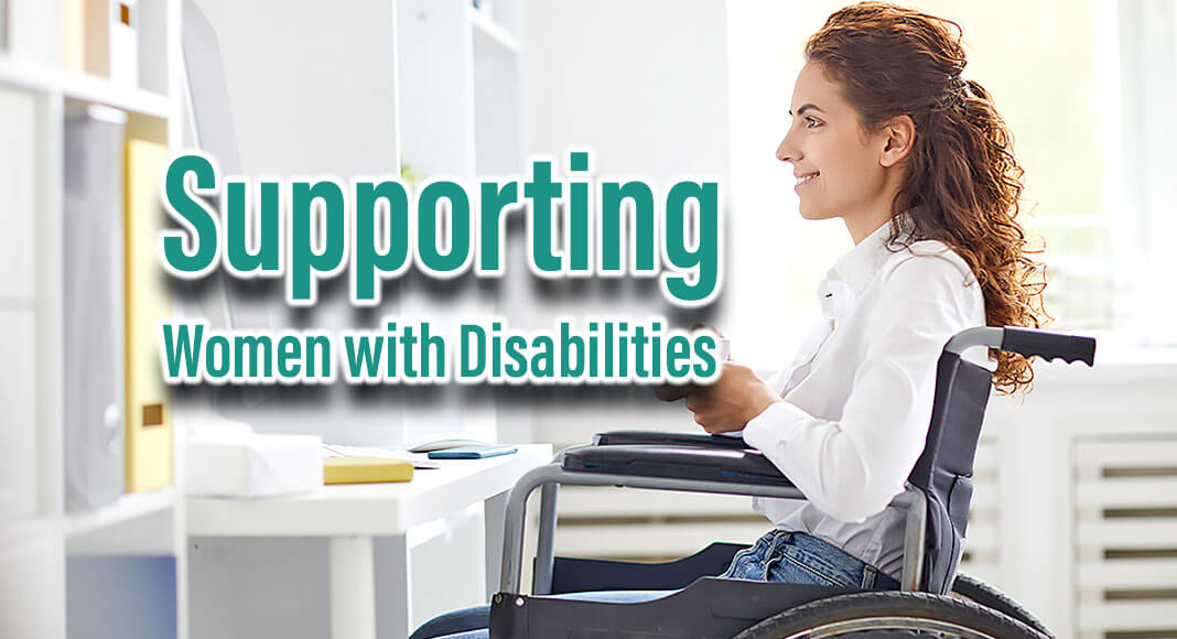 An estimated 35 million women in the U.S. report having a disability. Image for illustration purposes