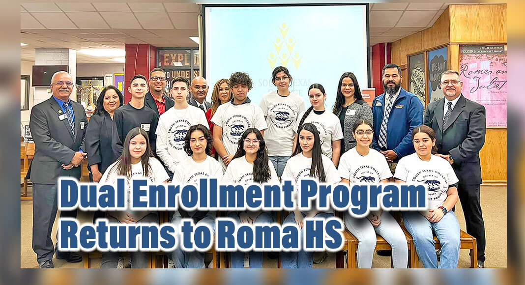 South Texas College's Dual Enrollment Medical Science Academy (DEMSA) program has made a return to Roma Independent School District and the new members of the 2023-2025 cohort were celebrated recently with an induction ceremony. Courtesy Image