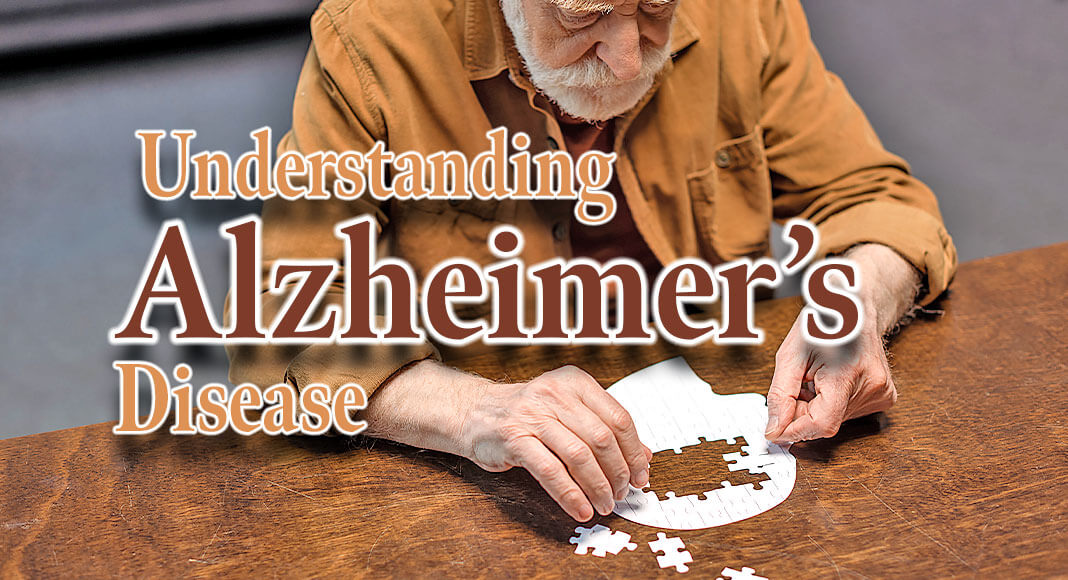 Alzheimer’s disease, a type of dementia, is an irreversible, progressive brain disease that affects an estimated 5.7 million Americans. It is the sixth leading cause of death among all adults and the fifth leading cause for those aged 65 or older. Image for illustration purposes
