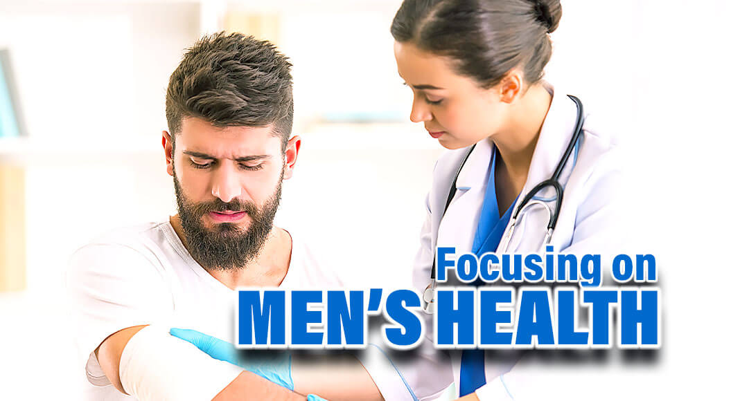 As men age, even those accustomed to good health may encounter symptoms that affect their quality of life and are important to mention to their physicians. Image for illustration purposes